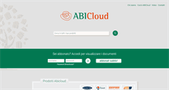 Desktop Screenshot of abicloud.it